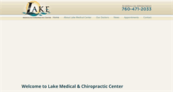 Desktop Screenshot of lake-medical.com